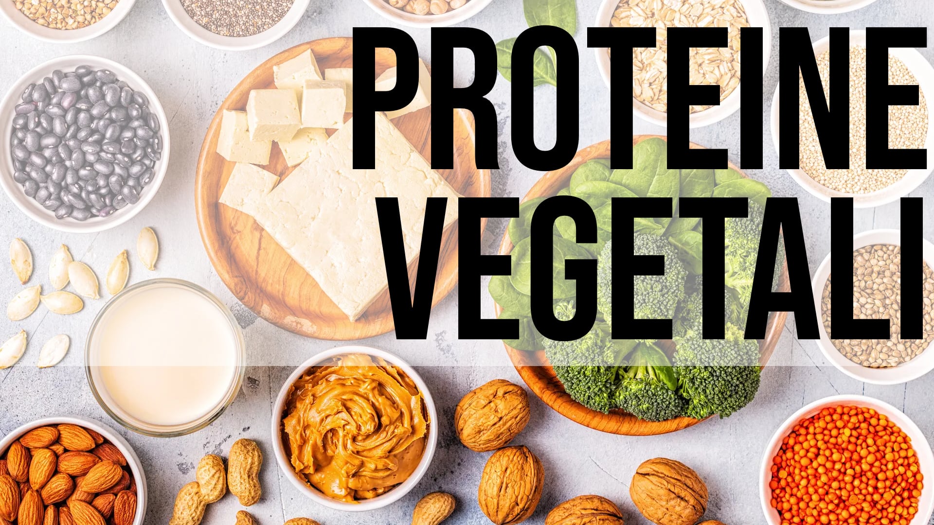 Proteine vegetali