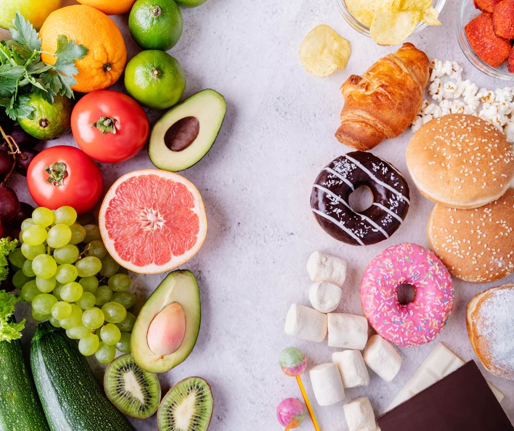 Snack Salutari contro Junk Food